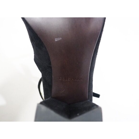 Cole Haan Black Suede Grand OS Signature Strappy Heels, Size 6.5 (US) - Picture 11 of 12